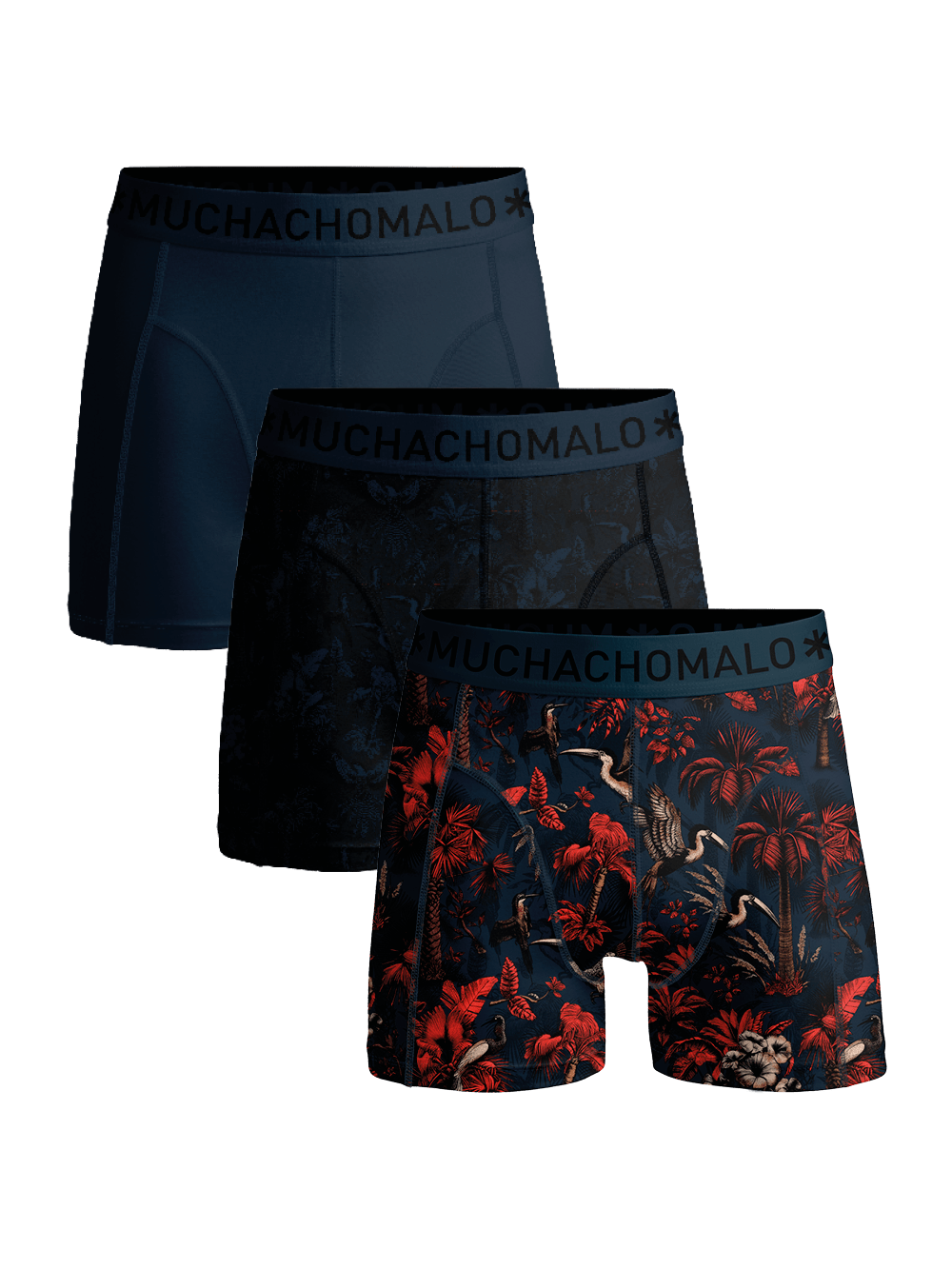 Heren 3-pack Boxershorts
