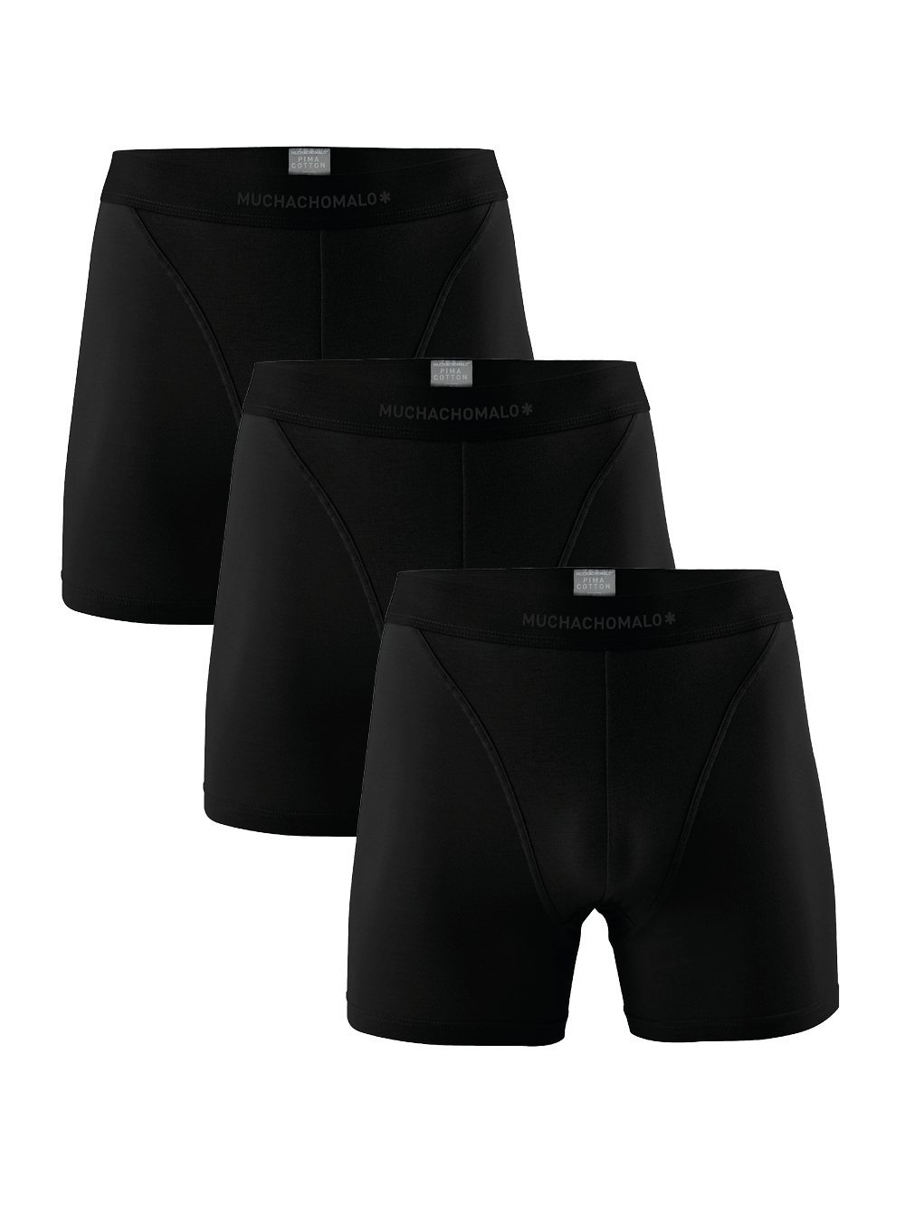 Heren 3-pack Boxershorts Pima Cotton