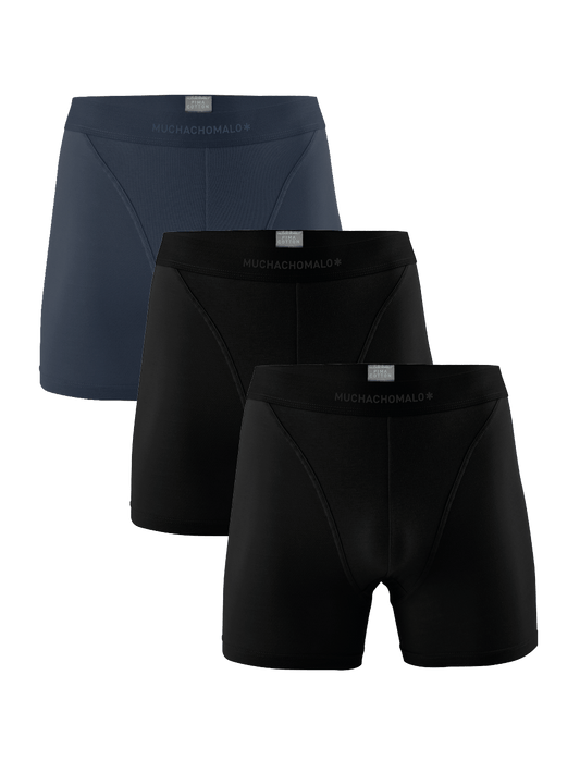Heren 3-pack Boxershorts Pima Cotton