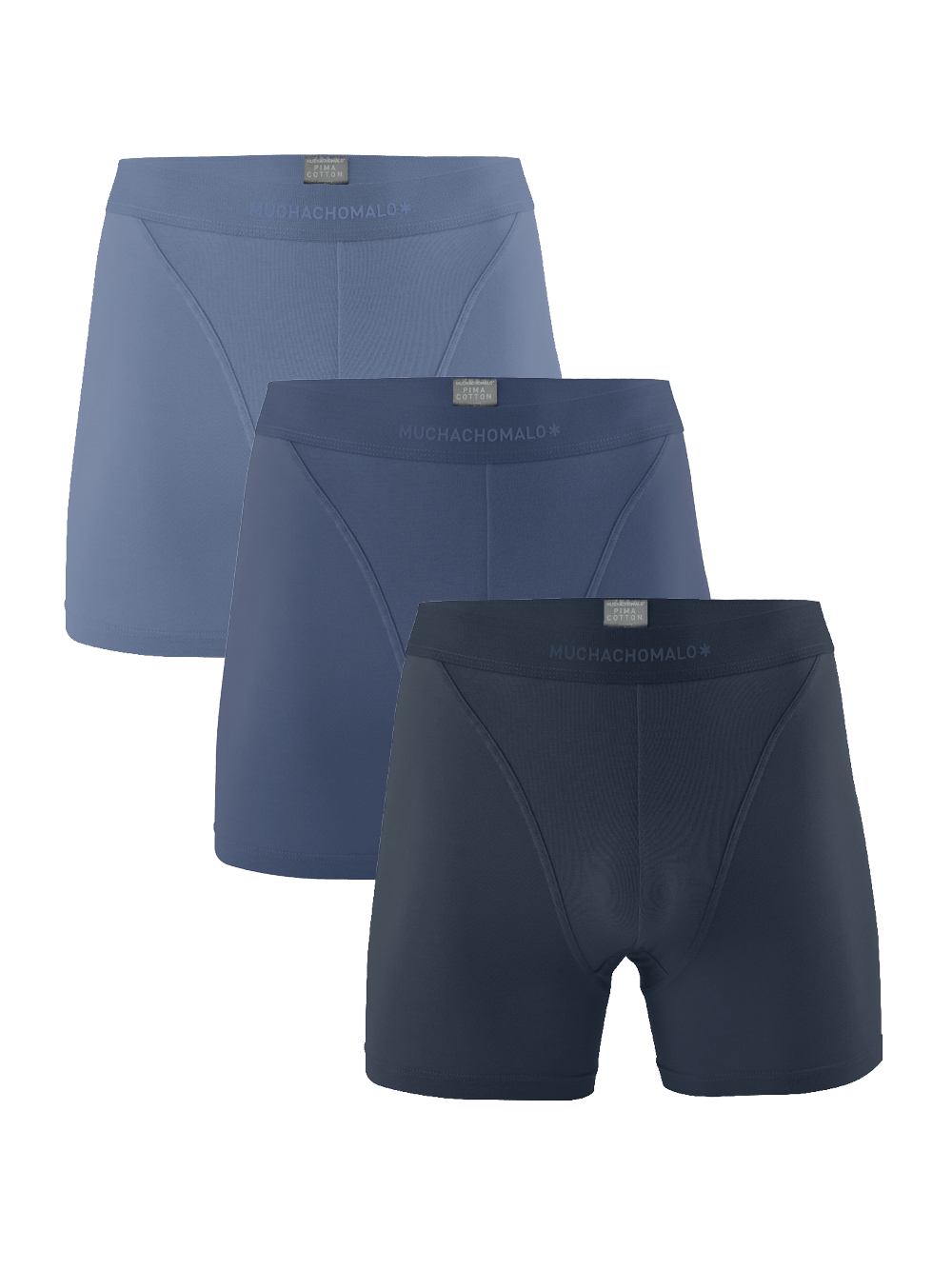 Heren 3-pack Boxershorts Pima Cotton