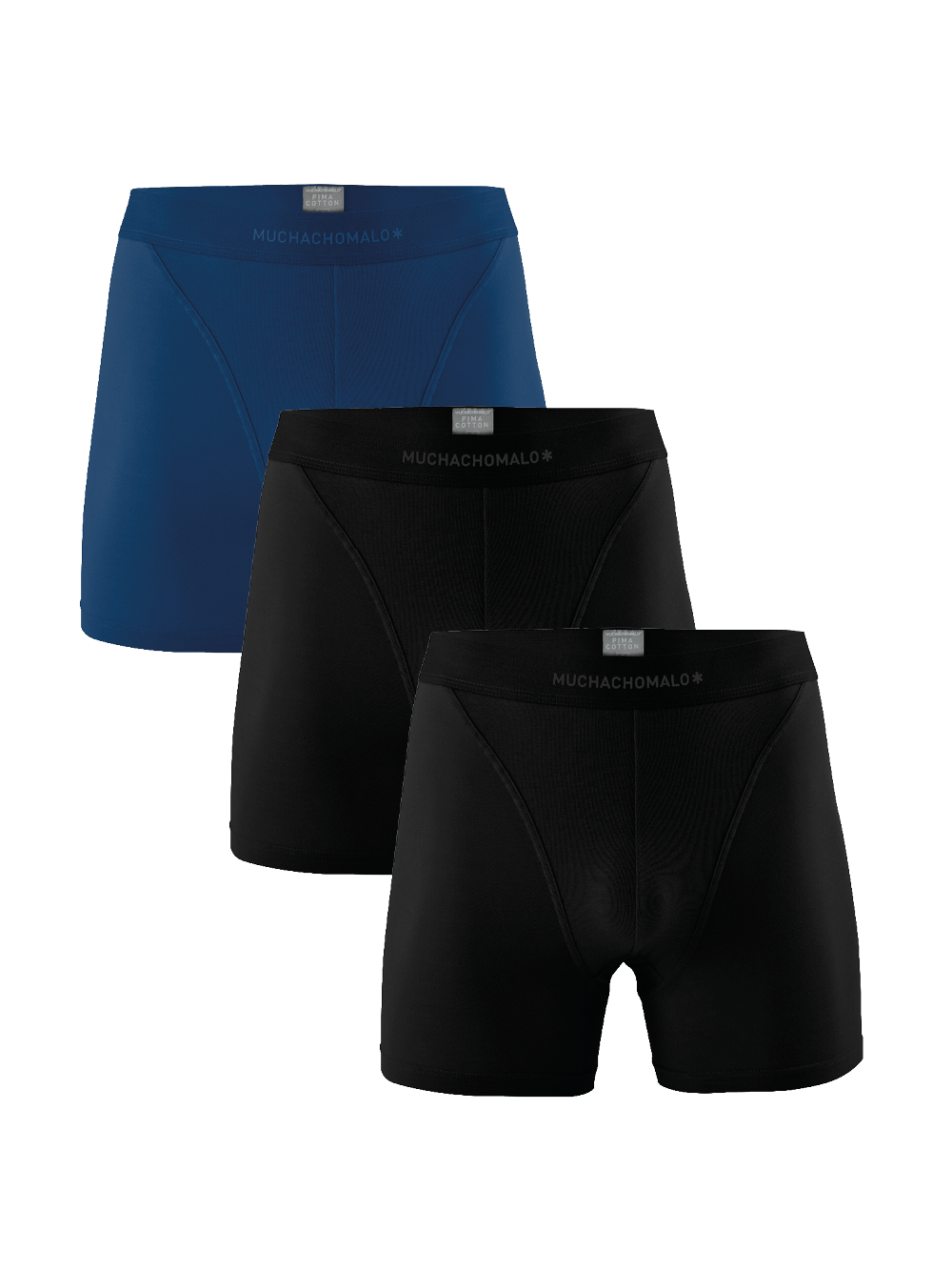 Heren 3-pack Boxershorts Pima Katoen