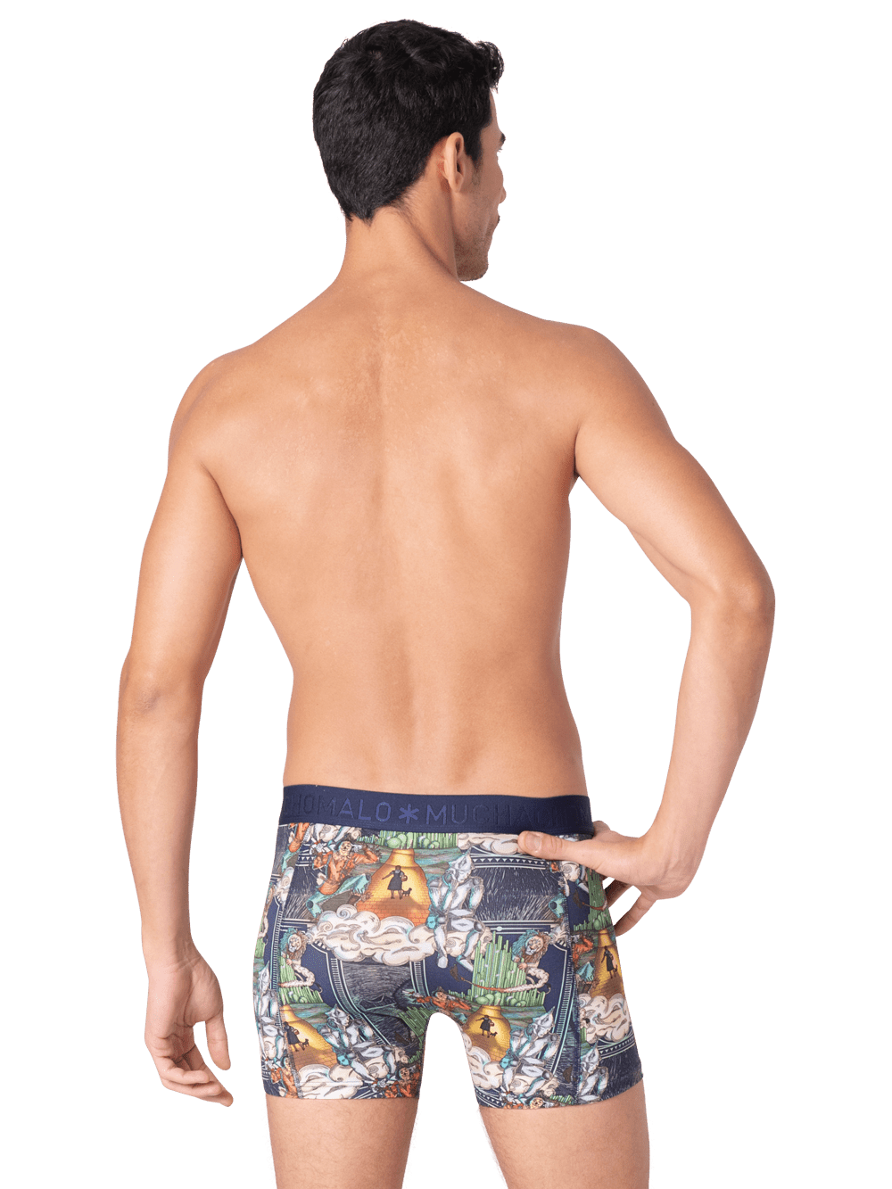 Heren 3-pack Boxershorts Pussboots Wizardoz