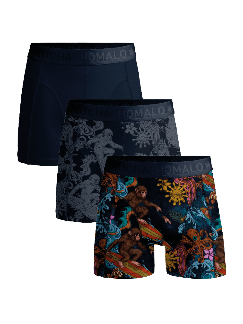 Heren 3-pack Boxershorts