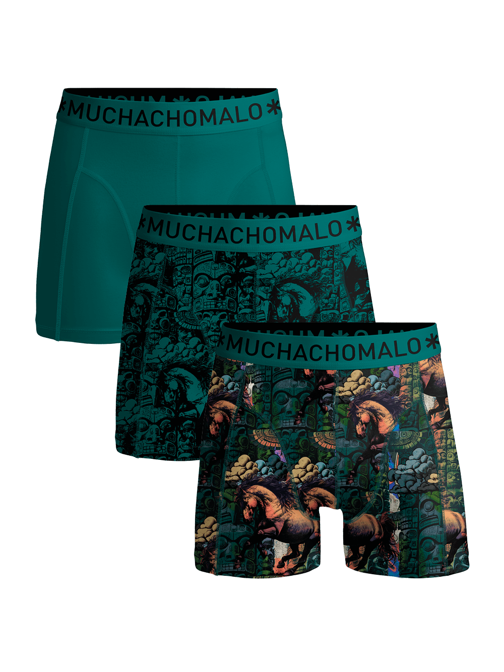 Heren 3-pack Boxershorts