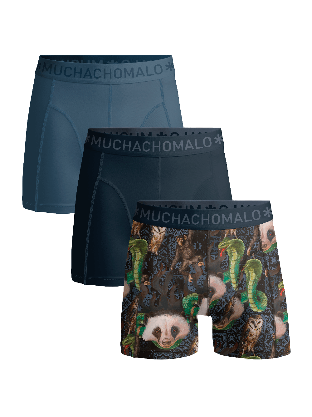 Heren 3-pack Boxershorts