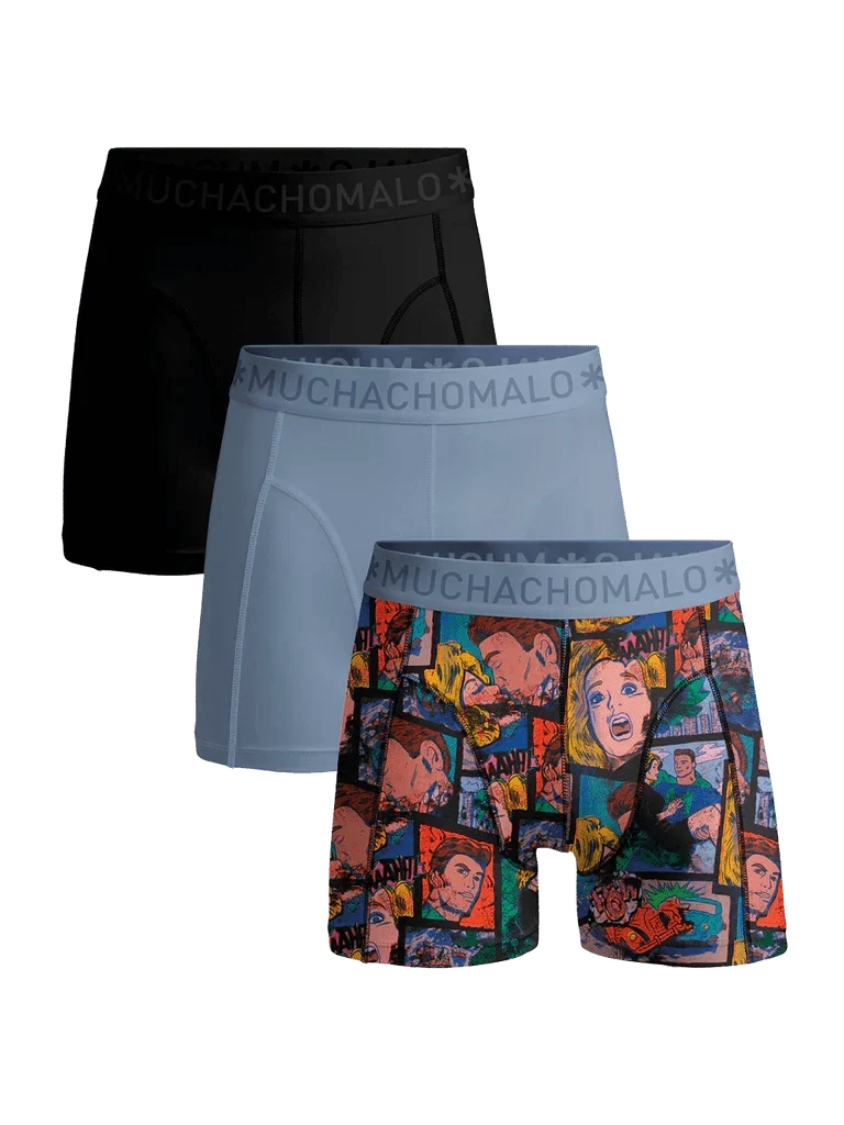 Heren 3-pack Boxershorts