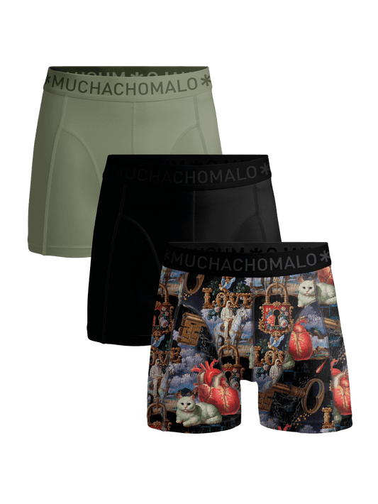 Heren 3-pack Boxershorts