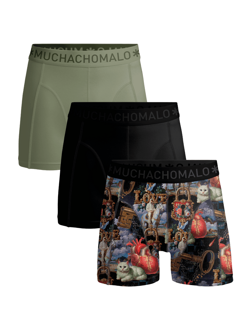 Heren 3-pack Boxershorts