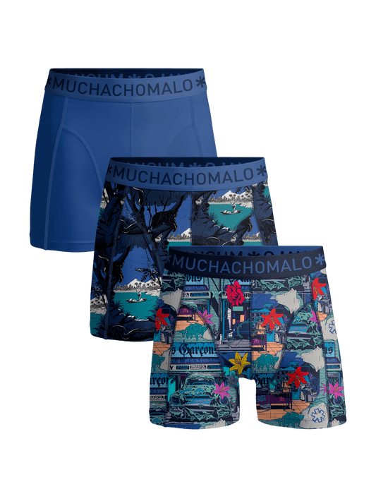 Heren 3-pack Boxershorts Urbex Jungle