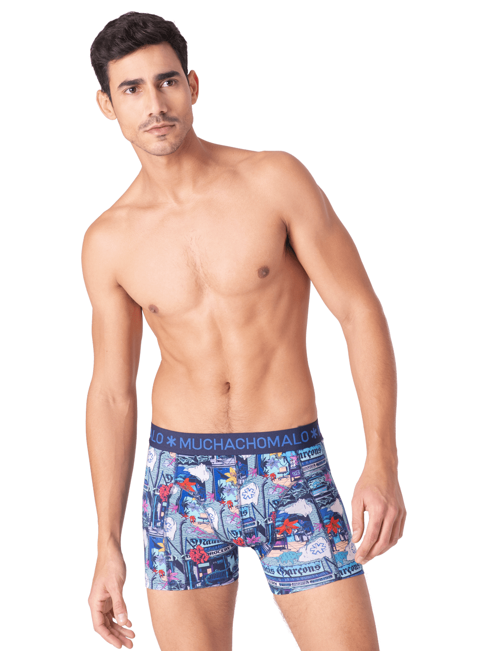 Heren 3-pack Boxershorts Urbex Jungle