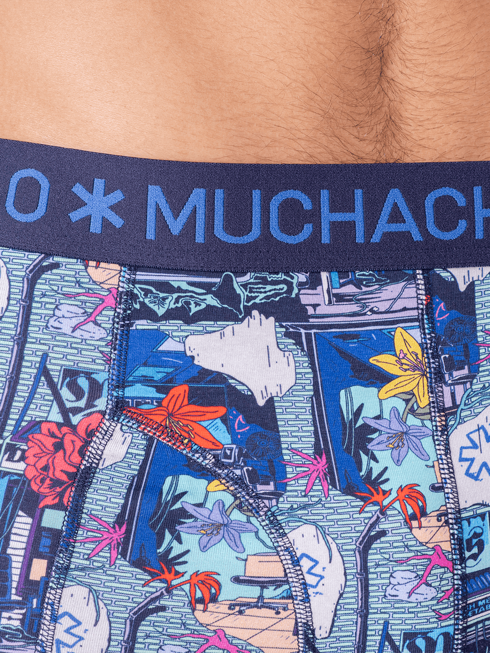 Heren 3-pack Boxershorts Urbex Jungle