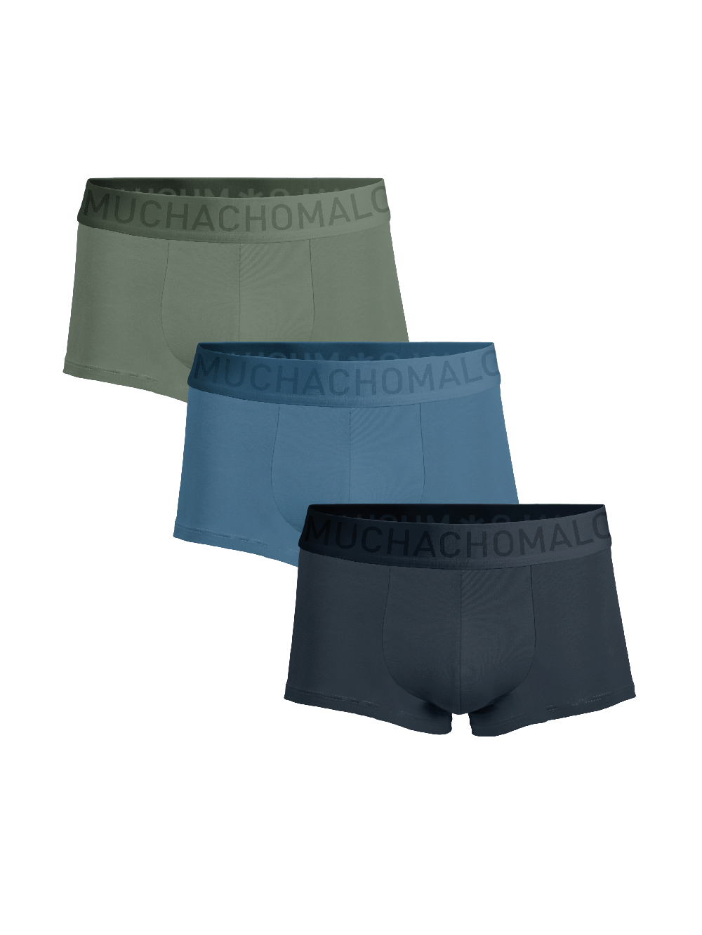 Heren 3-pack Trunks Bamboe