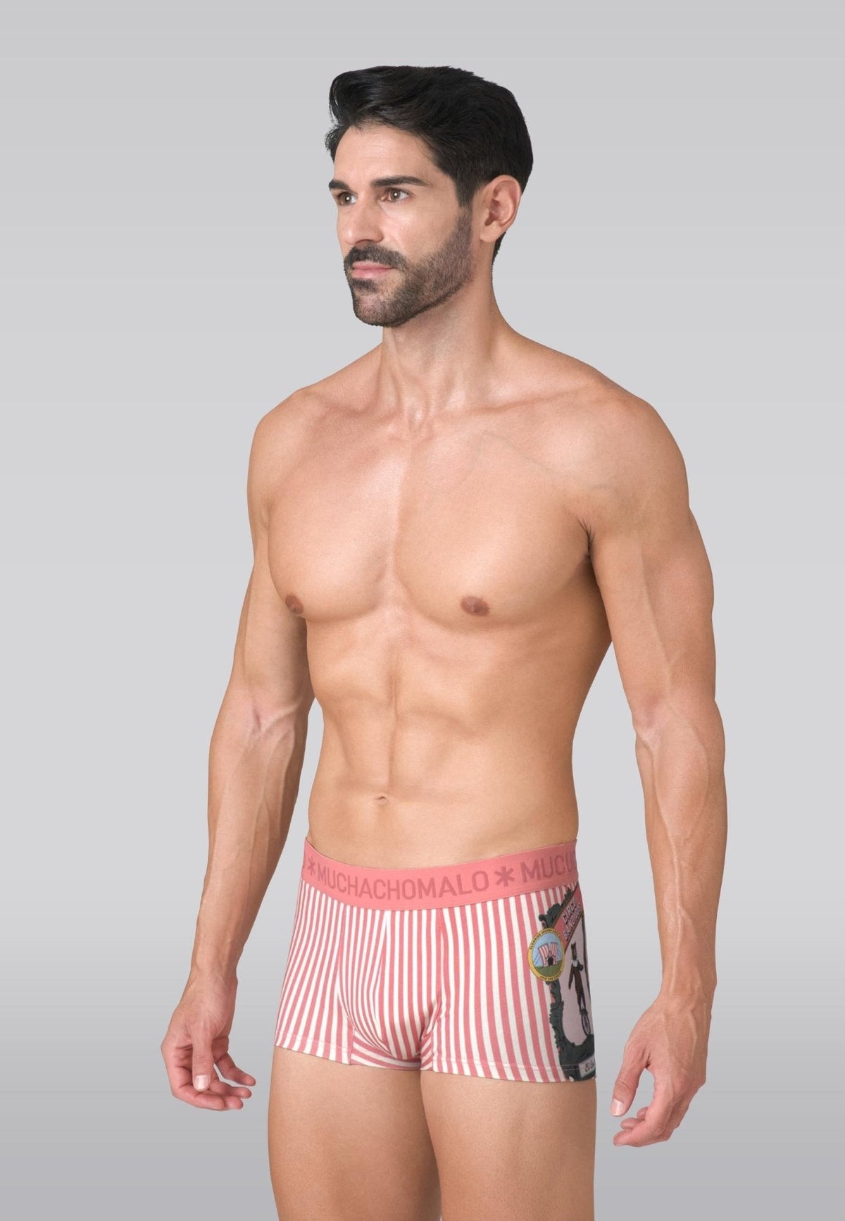 Heren 3-pack Trunks Circus Animals