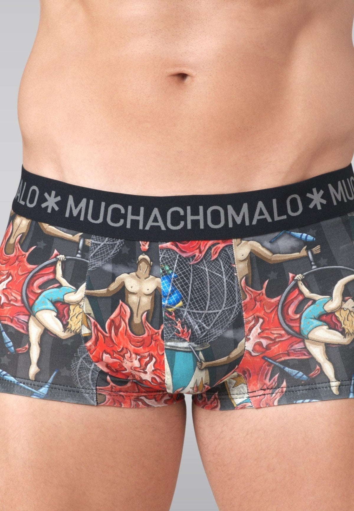 Heren 3-pack Trunks Circus