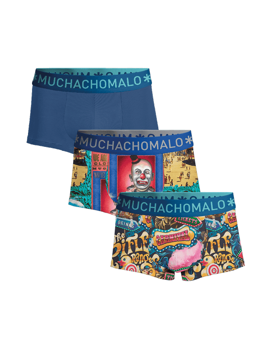 Heren 3-pack Trunks Funfair