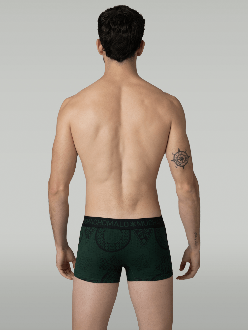 Heren 3-pack Trunks Geometric