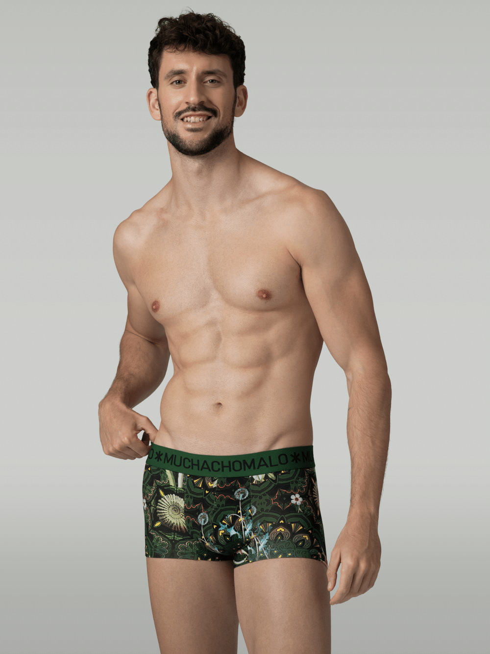 Heren 3-pack Trunks Geometric