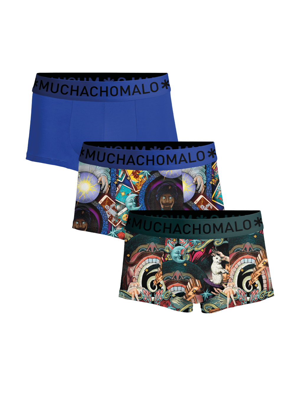 Heren 3-pack Trunks Magic