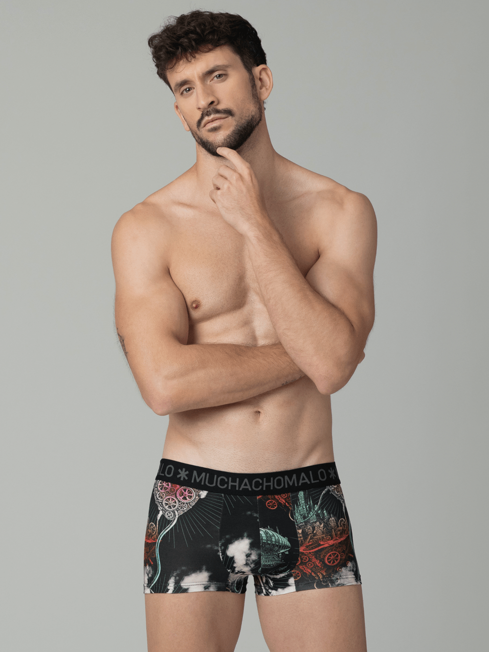 Heren 3-pack Trunks Modern Age
