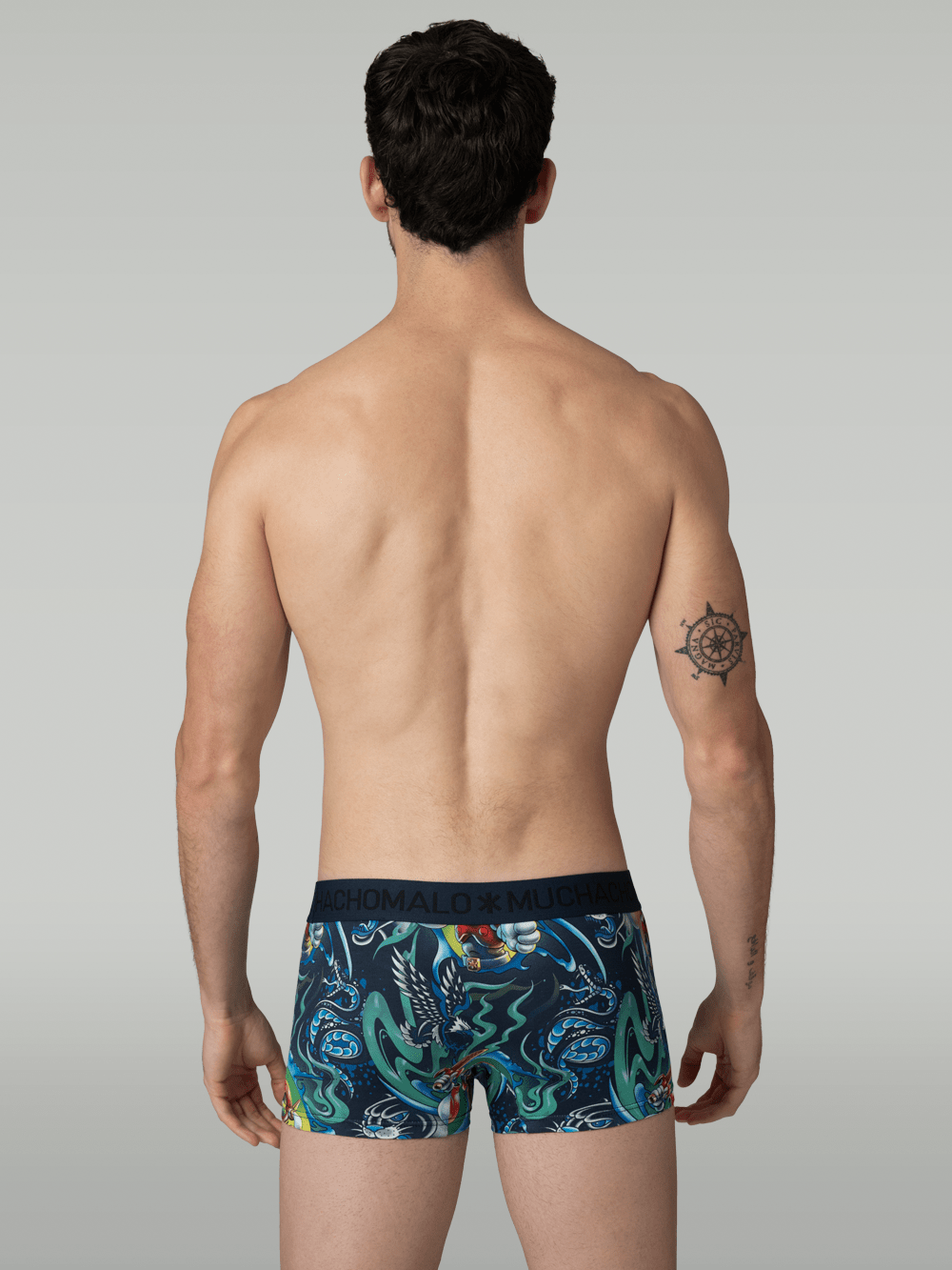 Heren 3-pack Trunks New School