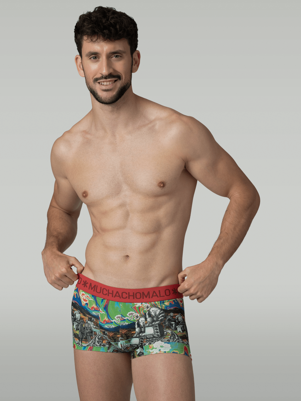 Heren 3-pack Trunks New School