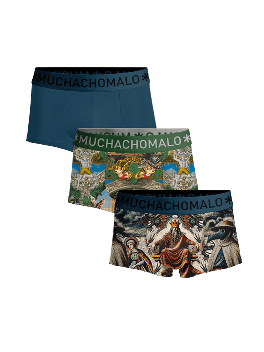 Heren 3-pack Trunks Premodern