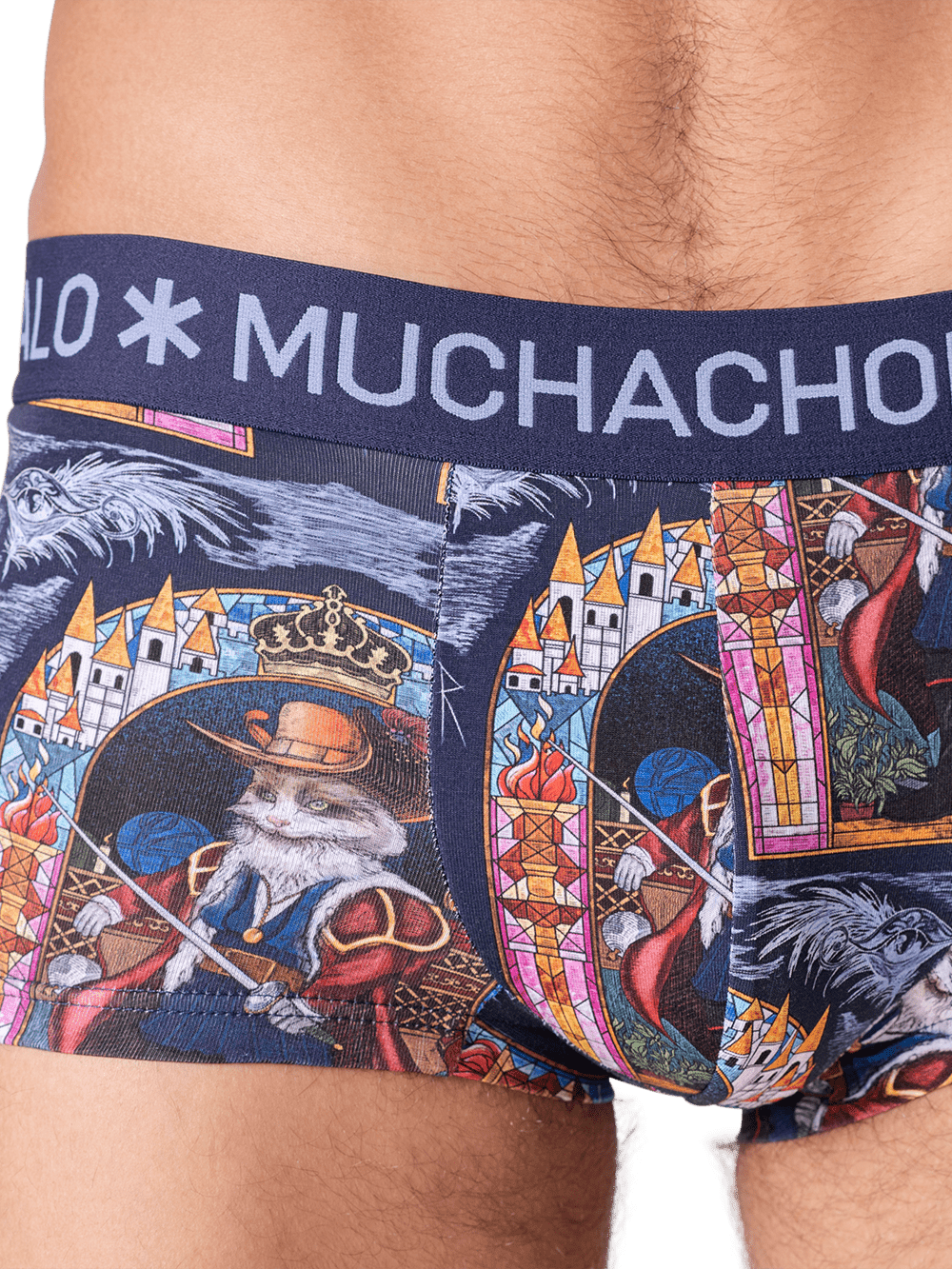 Heren 3-pack Trunks Pussboots Wizardoz