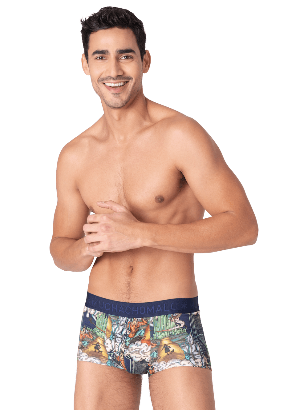 Heren 3-pack Trunks Pussboots Wizardoz