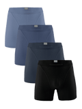 Heren 4-pack Boxershorts Pima Cotton