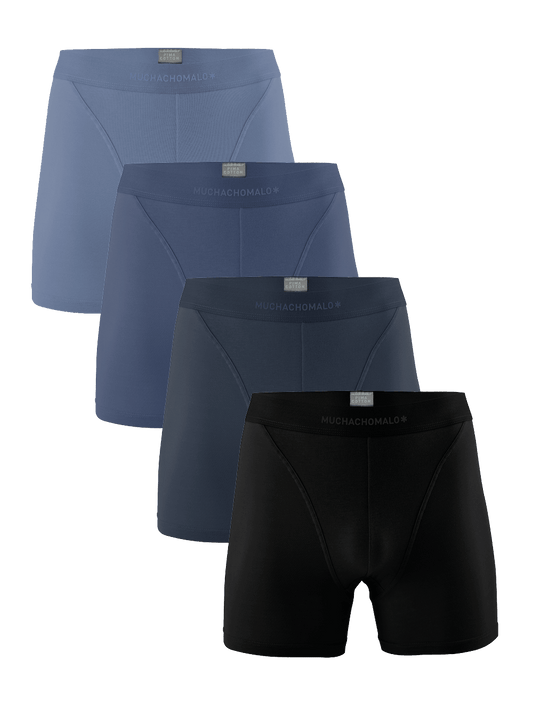 Heren 4-pack Boxershorts Pima Cotton