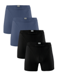 Heren 4-pack Boxershorts Pima Cotton
