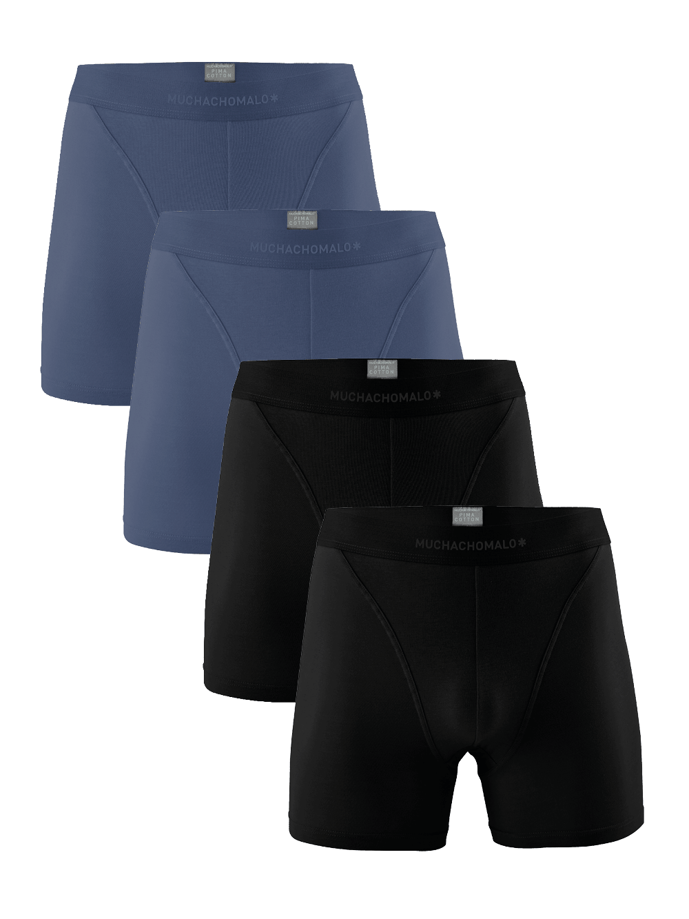 Heren 4-pack Boxershorts Pima Cotton