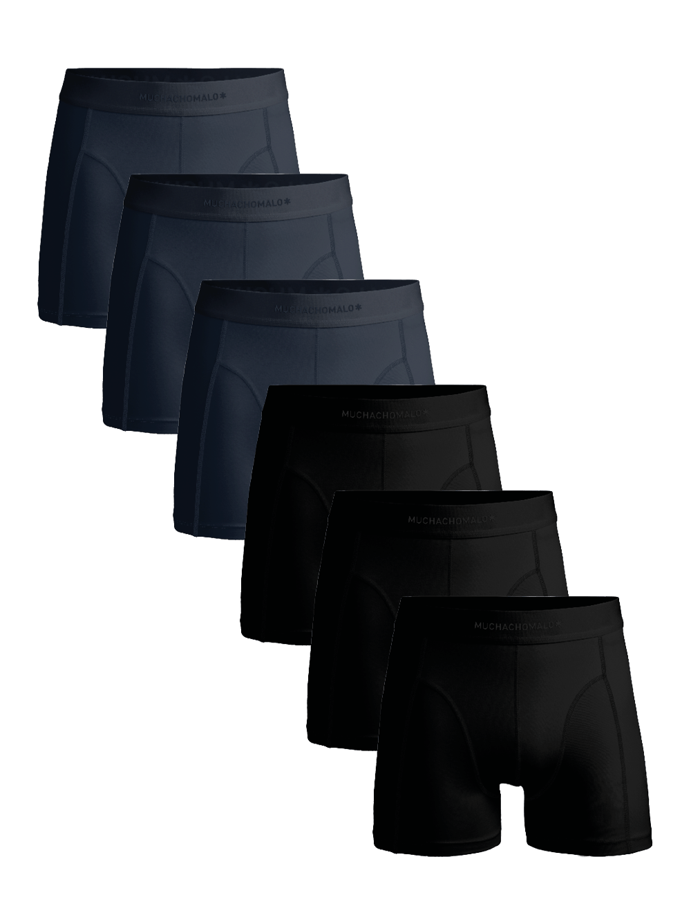 Heren 6-pack Boxershorts Pima Cotton