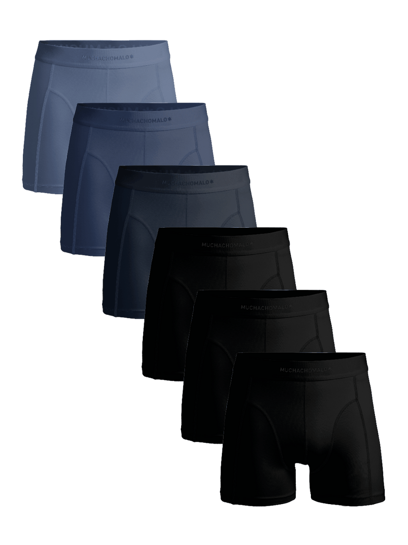 Heren 6-pack Boxershorts Pima Cotton