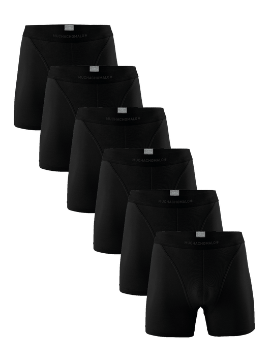 Heren 6-pack Boxershorts Pima Cotton