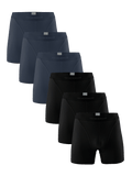 Heren 6-pack Boxershorts Pima Cotton