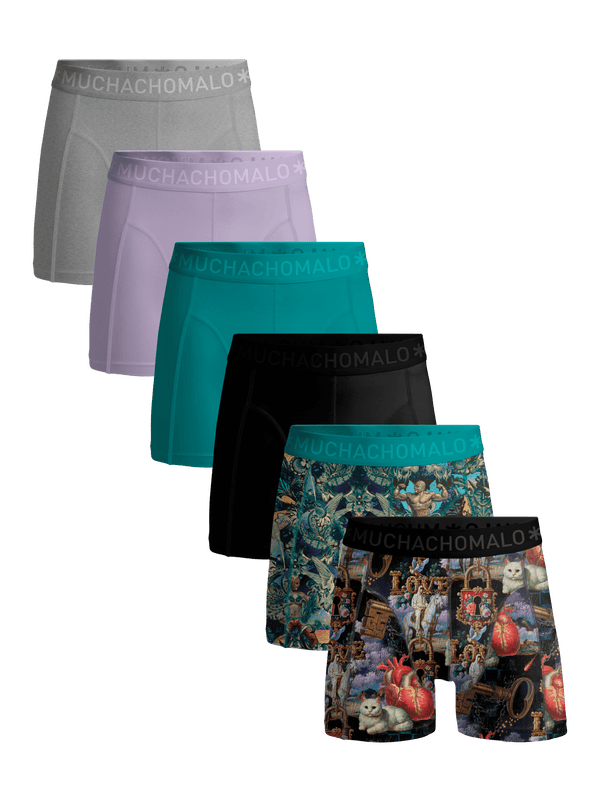 Heren 6-pack Boxershorts