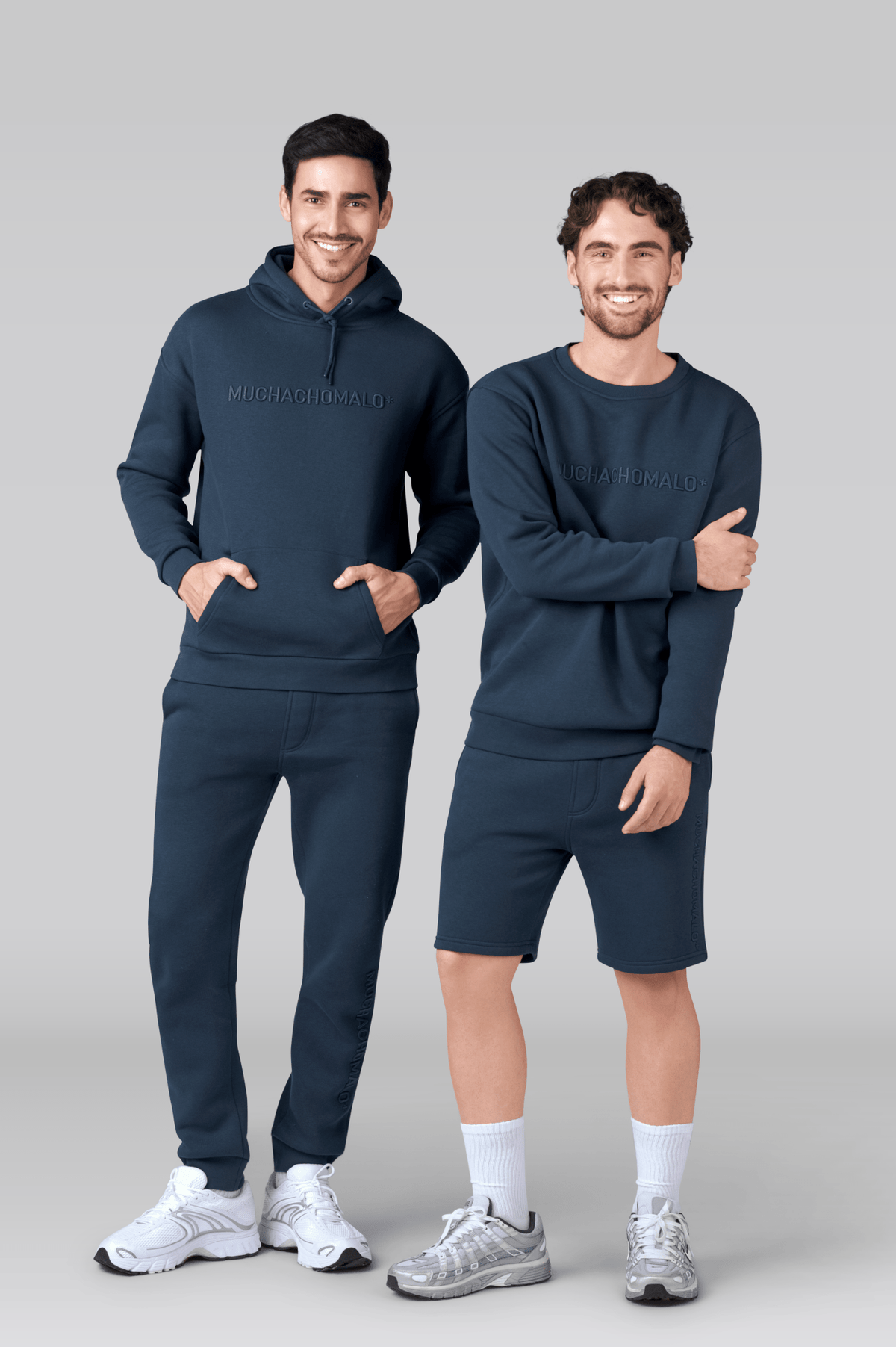Heren Hoodie Blauw