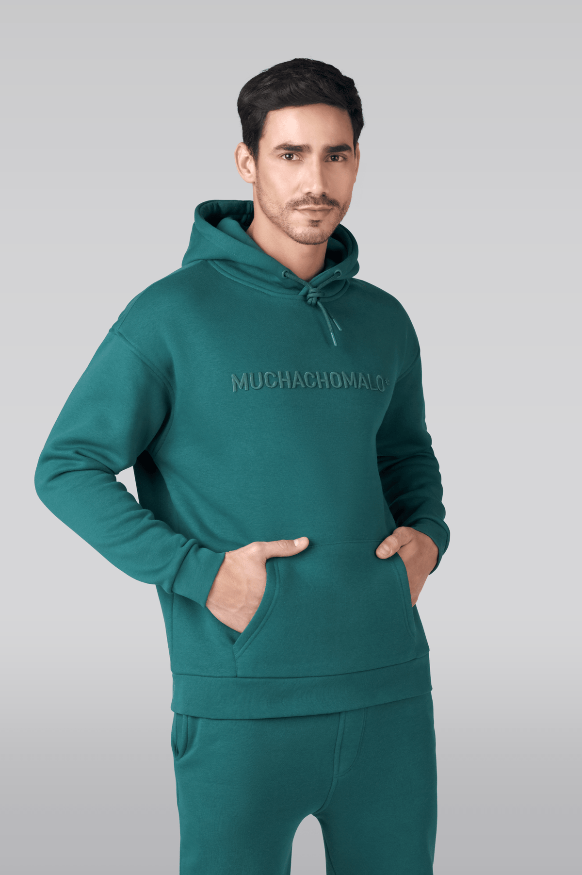 Heren Hoodie Groen