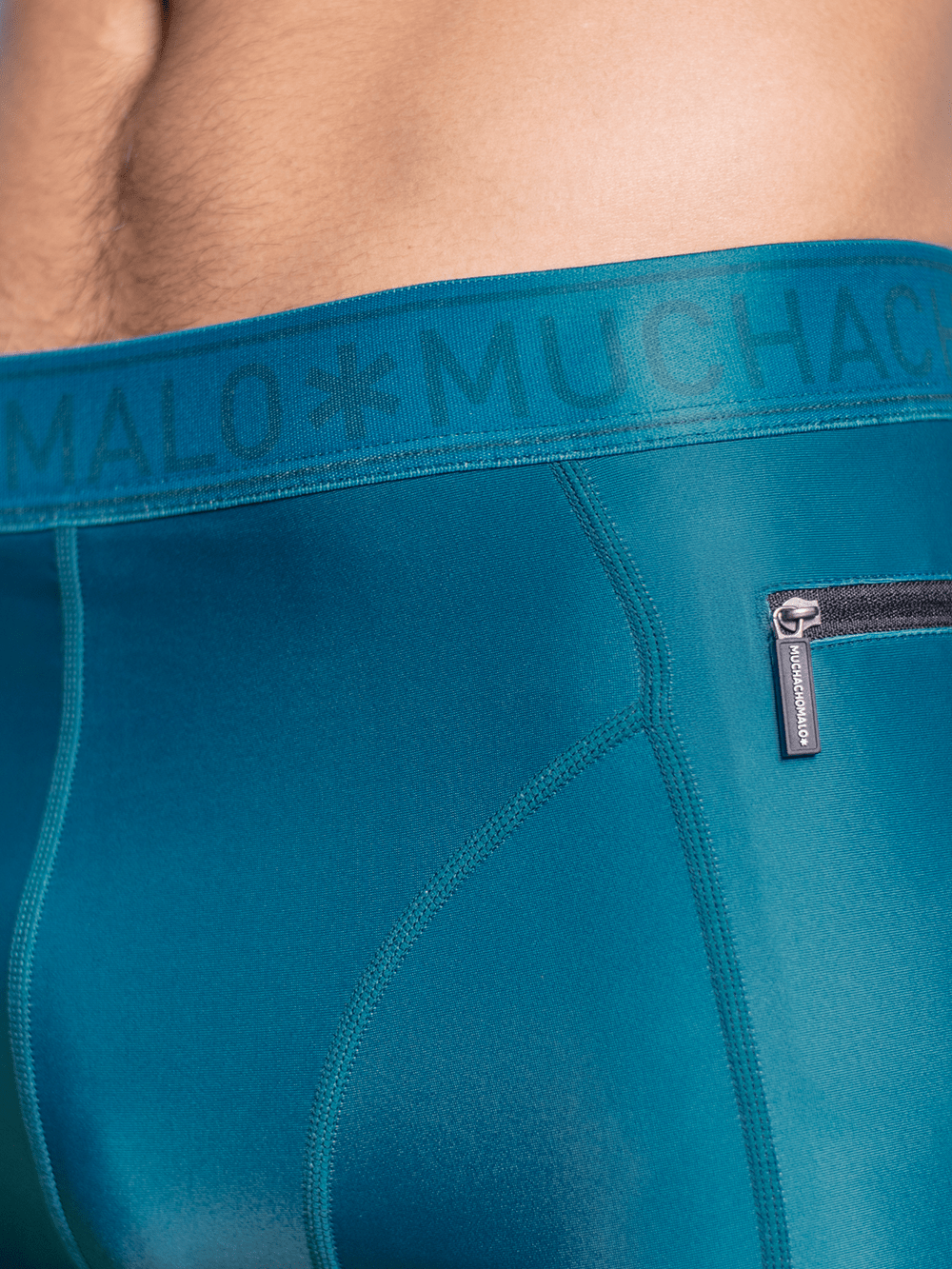 Heren Strakke Zwembroek Blauw