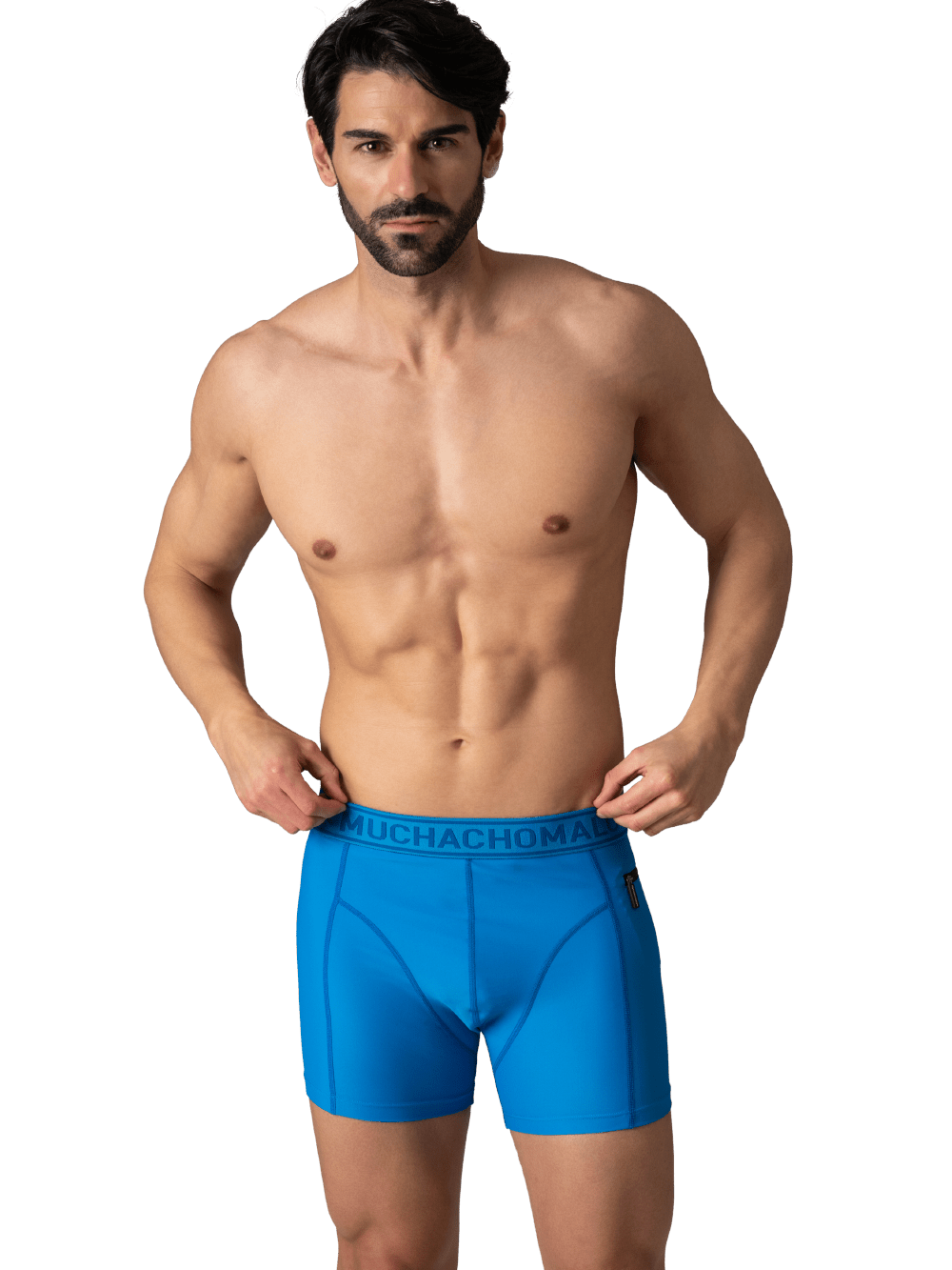 Heren Strakke zwembroek blauw