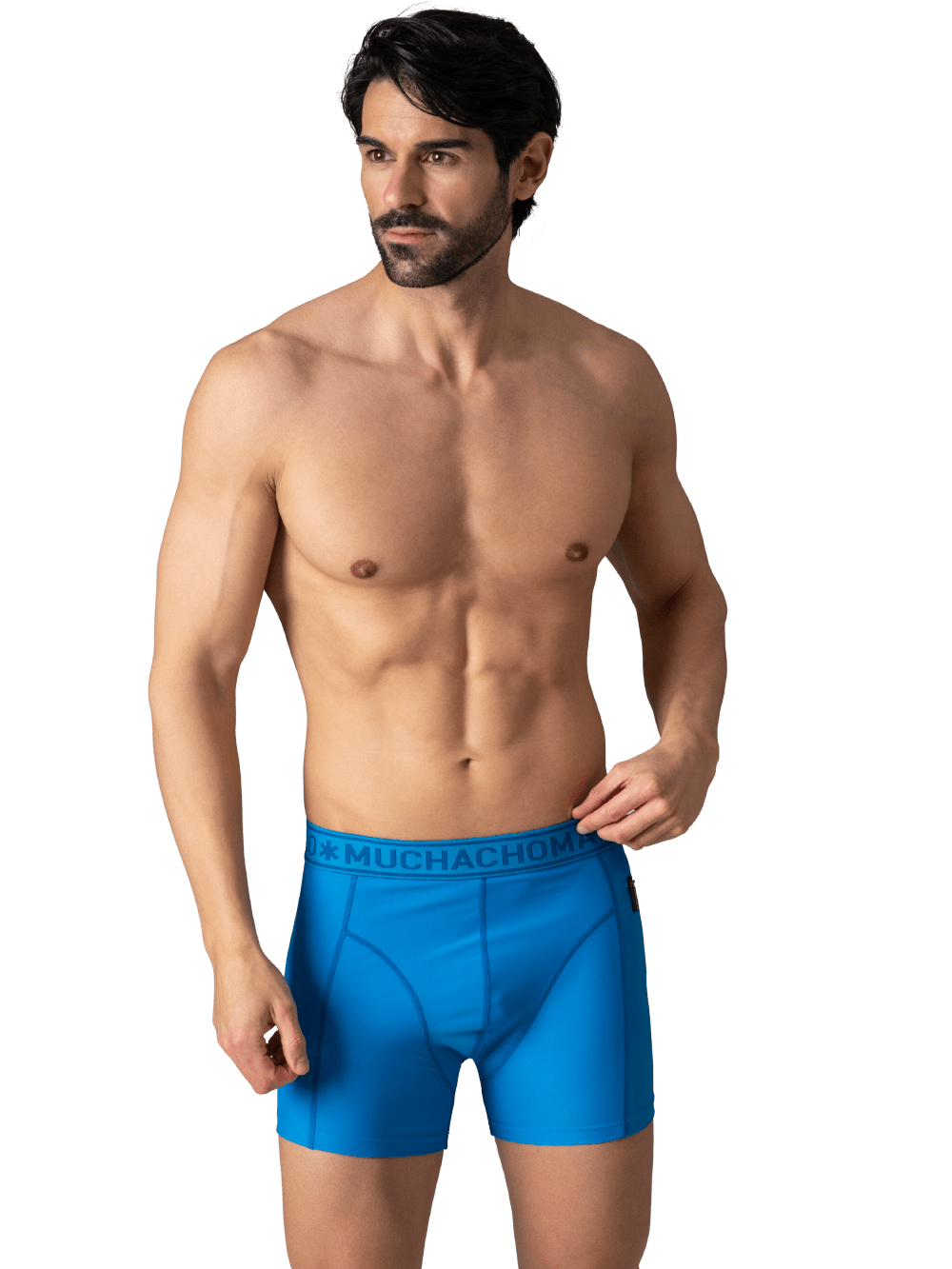 Heren Strakke zwembroek blauw