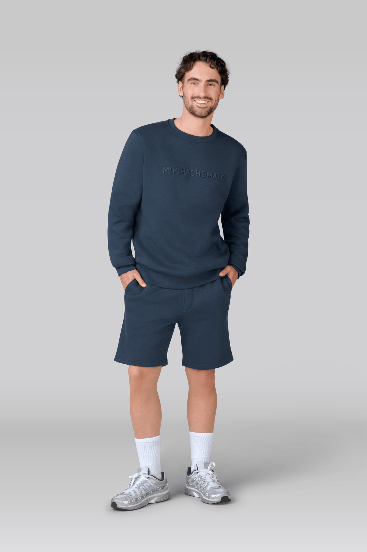 Heren Sweater Blauw