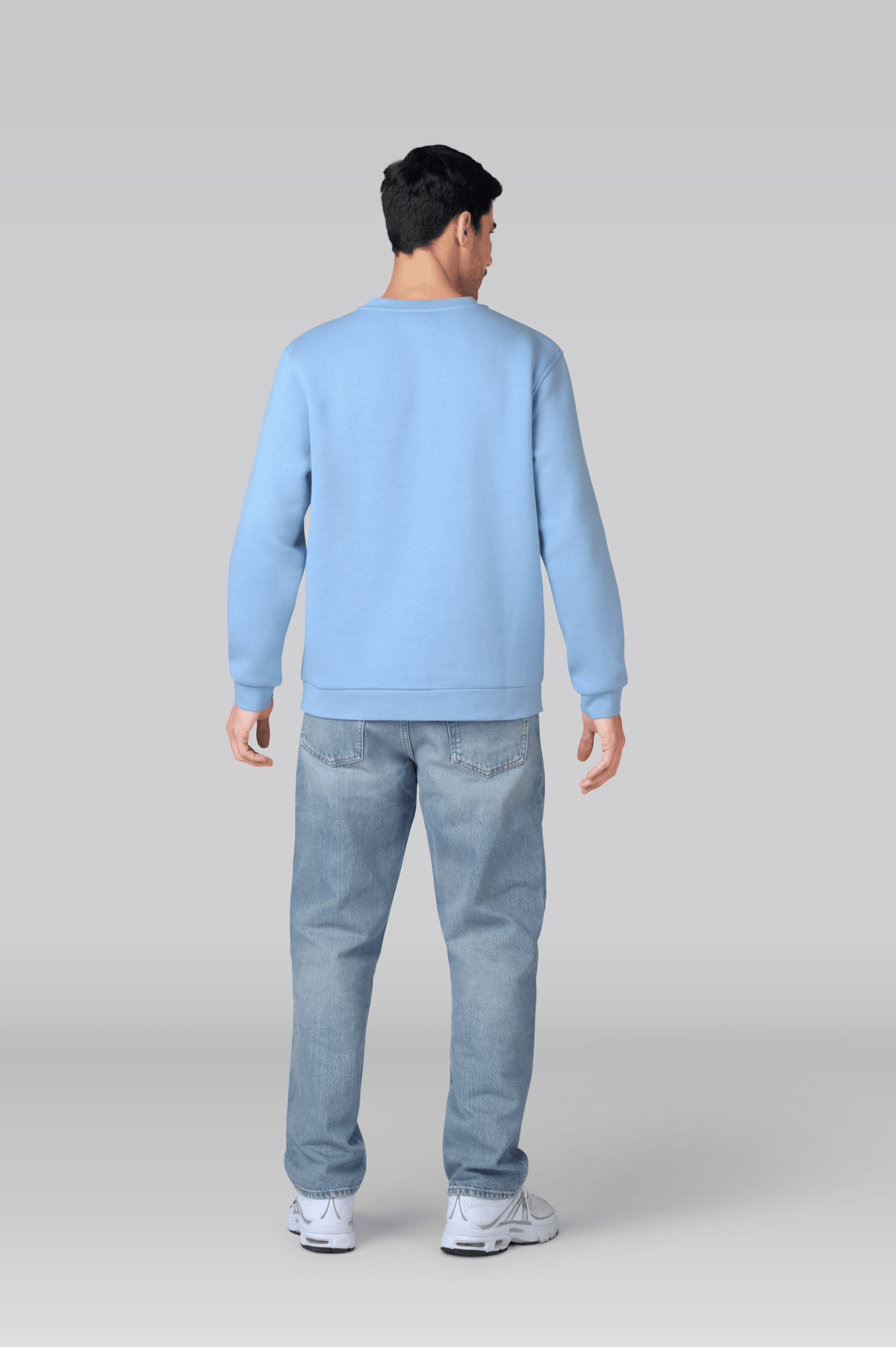 Heren Sweater Lichtblauw