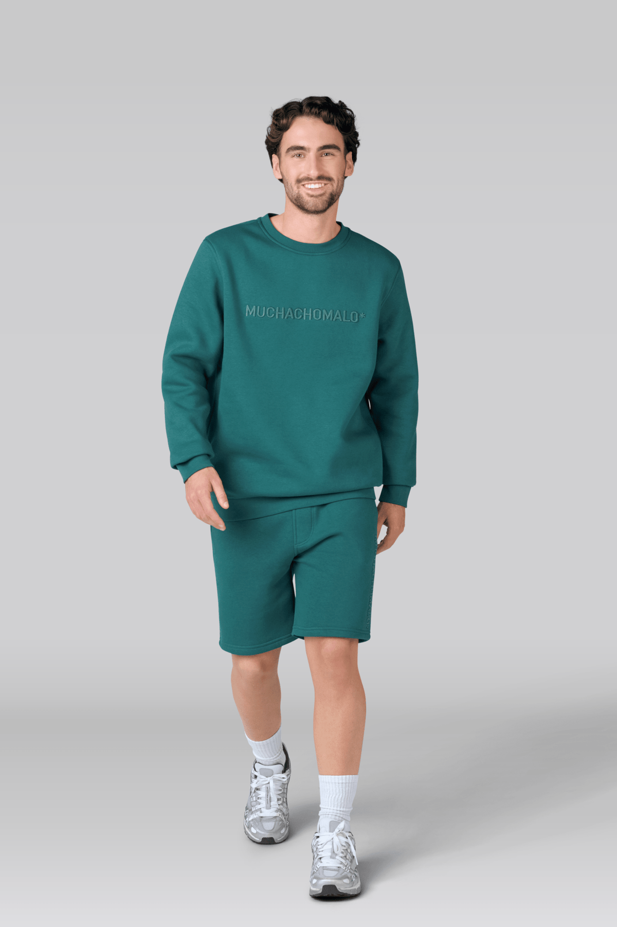 Heren Sweatshorts Groen