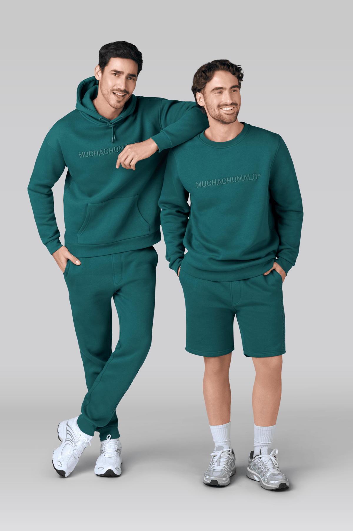 Heren Sweatshorts Groen