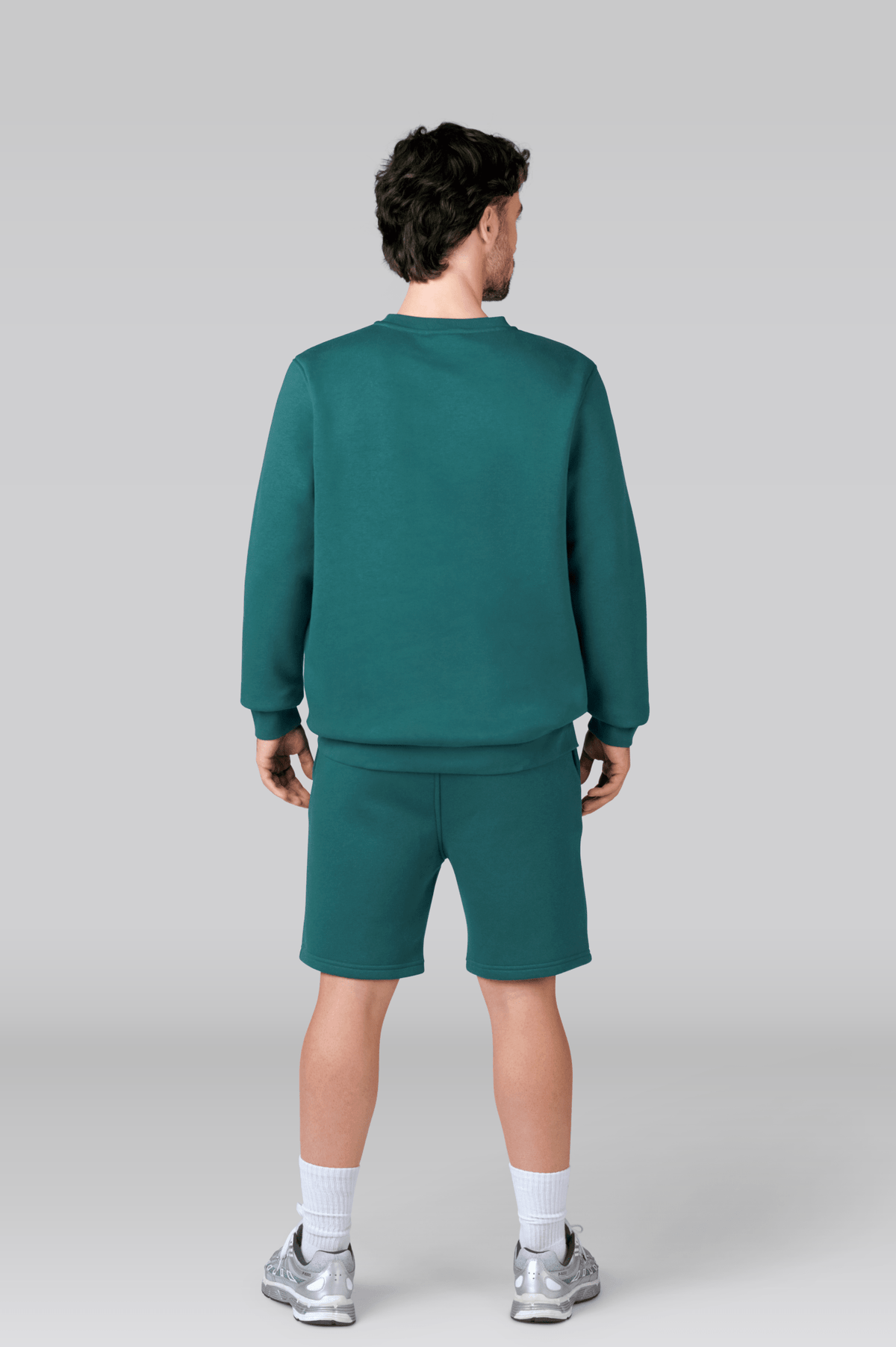 Heren Sweatshorts Groen