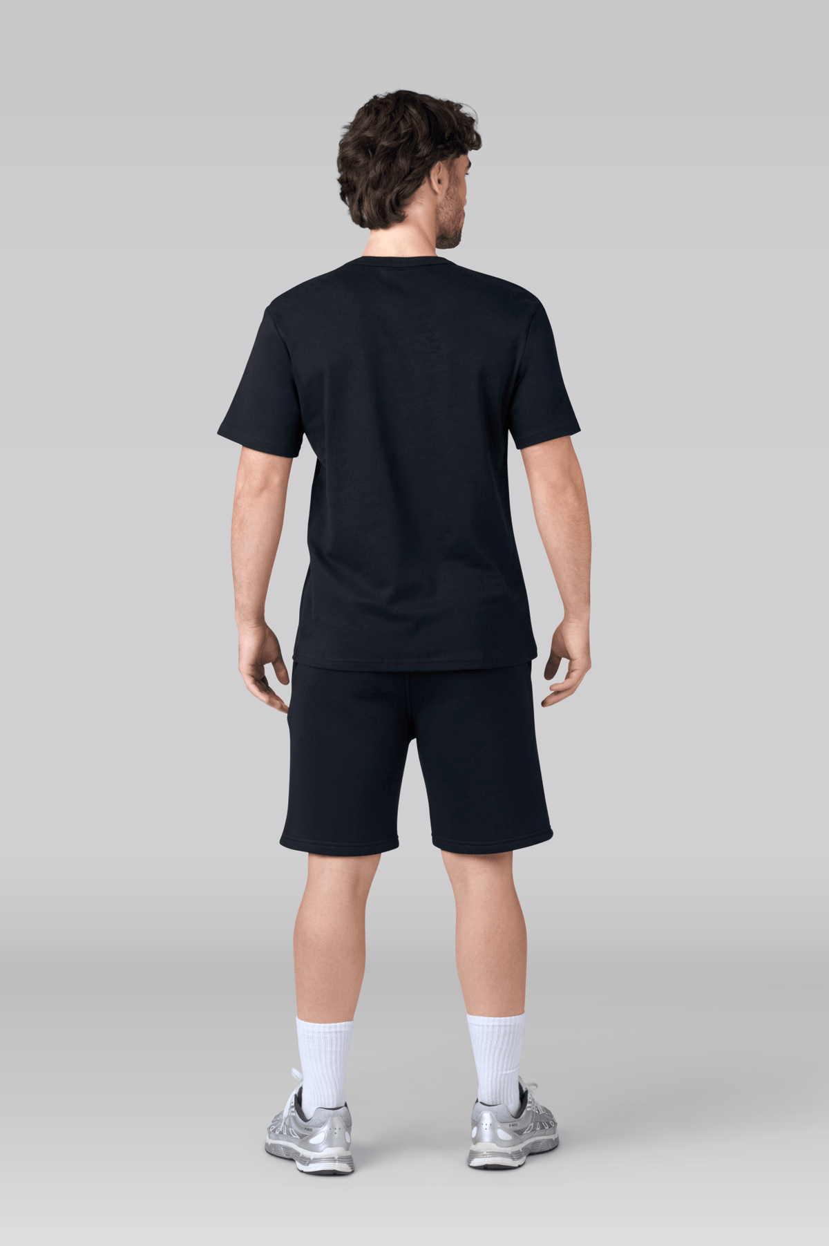 Heren Sweatshorts Zwart