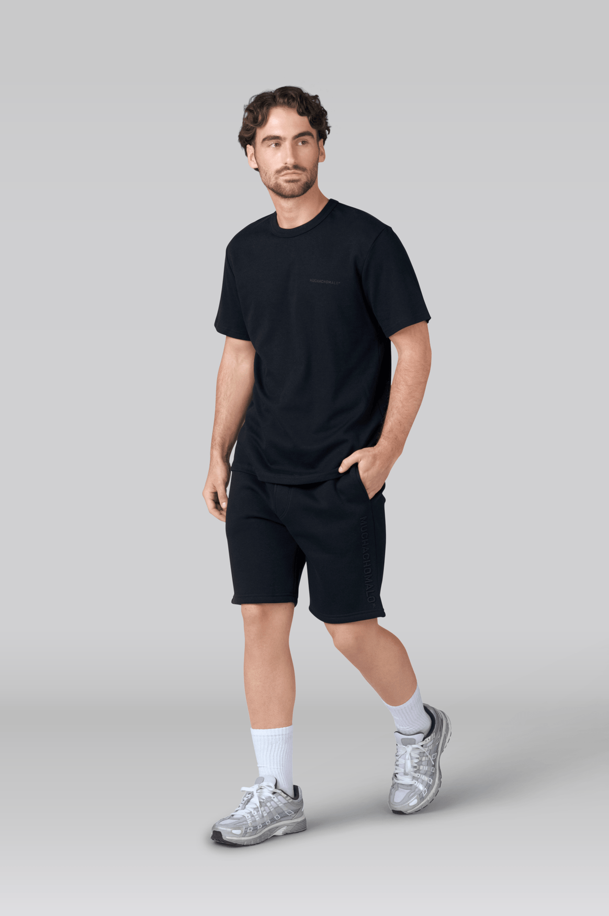 Heren Sweatshorts Zwart