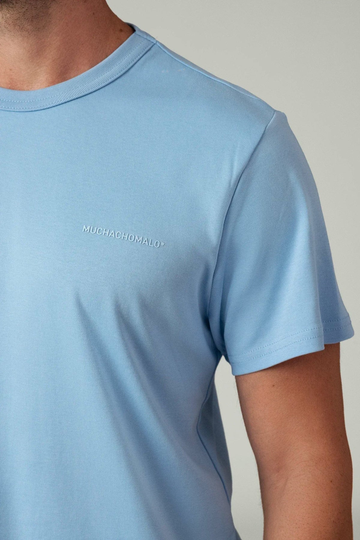 Heren T-Shirt Blauw
